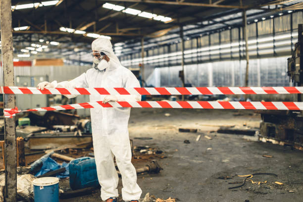 Professional Trauma Scene Cleanup technician working in Butler, MO